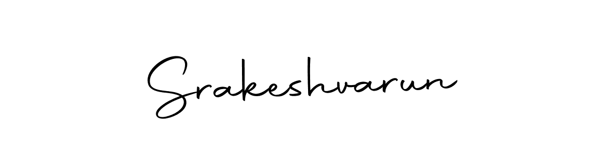 Create a beautiful signature design for name Srakeshvarun. With this signature (Autography-DOLnW) fonts, you can make a handwritten signature for free. Srakeshvarun signature style 10 images and pictures png