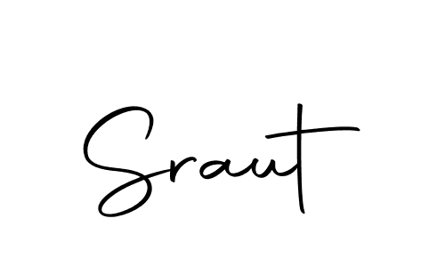 Create a beautiful signature design for name Sraut. With this signature (Autography-DOLnW) fonts, you can make a handwritten signature for free. Sraut signature style 10 images and pictures png