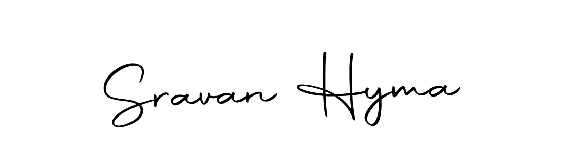 Sravan Hyma stylish signature style. Best Handwritten Sign (Autography-DOLnW) for my name. Handwritten Signature Collection Ideas for my name Sravan Hyma. Sravan Hyma signature style 10 images and pictures png