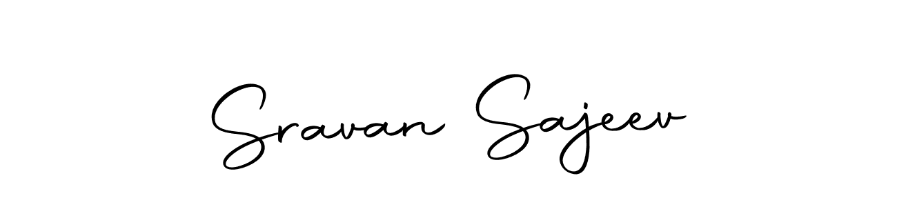 Make a beautiful signature design for name Sravan Sajeev. Use this online signature maker to create a handwritten signature for free. Sravan Sajeev signature style 10 images and pictures png