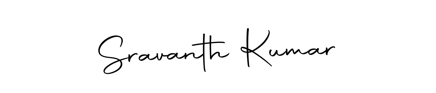 Use a signature maker to create a handwritten signature online. With this signature software, you can design (Autography-DOLnW) your own signature for name Sravanth Kumar. Sravanth Kumar signature style 10 images and pictures png