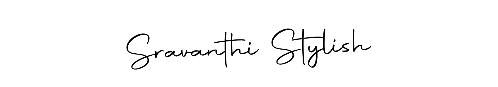 Also we have Sravanthi Stylish name is the best signature style. Create professional handwritten signature collection using Autography-DOLnW autograph style. Sravanthi Stylish signature style 10 images and pictures png
