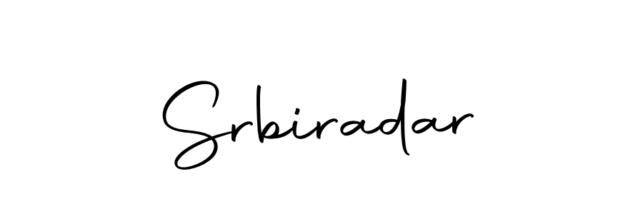 You should practise on your own different ways (Autography-DOLnW) to write your name (Srbiradar) in signature. don't let someone else do it for you. Srbiradar signature style 10 images and pictures png