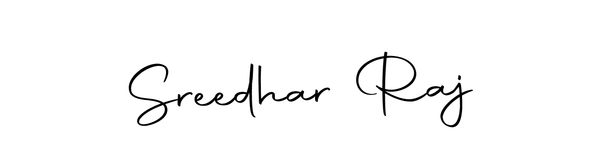 Sreedhar Raj stylish signature style. Best Handwritten Sign (Autography-DOLnW) for my name. Handwritten Signature Collection Ideas for my name Sreedhar Raj. Sreedhar Raj signature style 10 images and pictures png