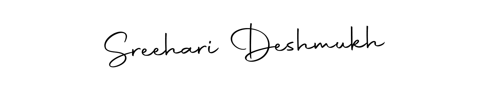 You should practise on your own different ways (Autography-DOLnW) to write your name (Sreehari Deshmukh) in signature. don't let someone else do it for you. Sreehari Deshmukh signature style 10 images and pictures png