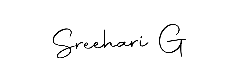 Here are the top 10 professional signature styles for the name Sreehari G. These are the best autograph styles you can use for your name. Sreehari G signature style 10 images and pictures png