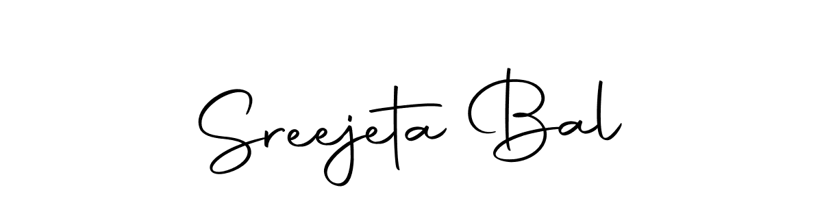 Create a beautiful signature design for name Sreejeta Bal. With this signature (Autography-DOLnW) fonts, you can make a handwritten signature for free. Sreejeta Bal signature style 10 images and pictures png