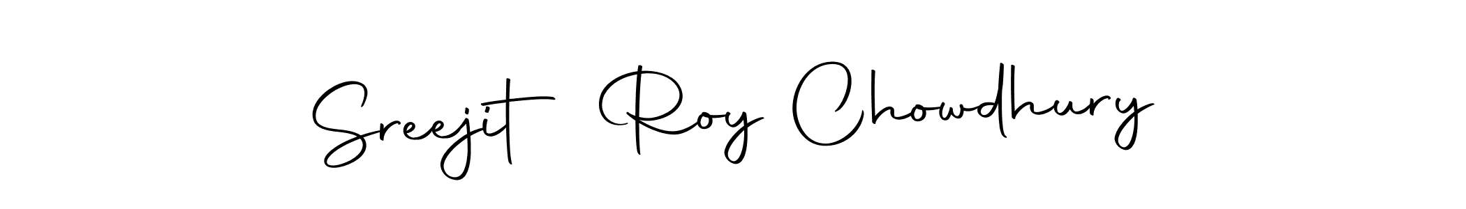 Make a short Sreejit Roy Chowdhury signature style. Manage your documents anywhere anytime using Autography-DOLnW. Create and add eSignatures, submit forms, share and send files easily. Sreejit Roy Chowdhury signature style 10 images and pictures png
