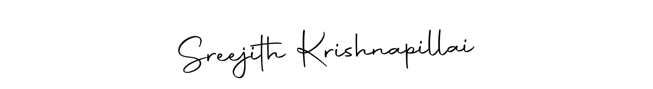 Also we have Sreejith Krishnapillai name is the best signature style. Create professional handwritten signature collection using Autography-DOLnW autograph style. Sreejith Krishnapillai signature style 10 images and pictures png