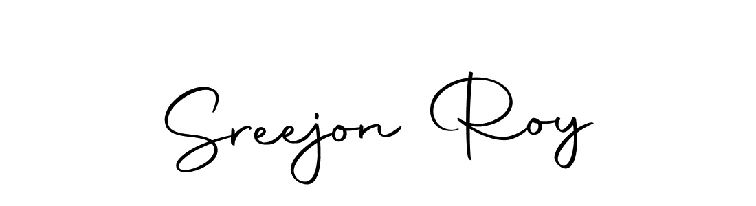 Similarly Autography-DOLnW is the best handwritten signature design. Signature creator online .You can use it as an online autograph creator for name Sreejon Roy. Sreejon Roy signature style 10 images and pictures png
