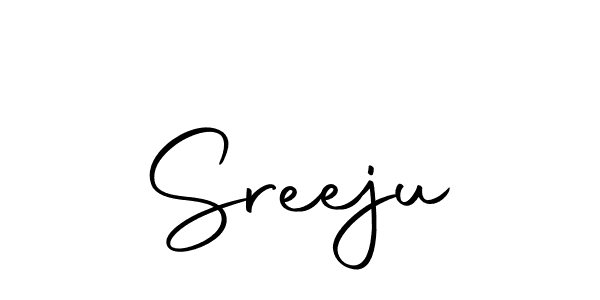 Use a signature maker to create a handwritten signature online. With this signature software, you can design (Autography-DOLnW) your own signature for name Sreeju. Sreeju signature style 10 images and pictures png