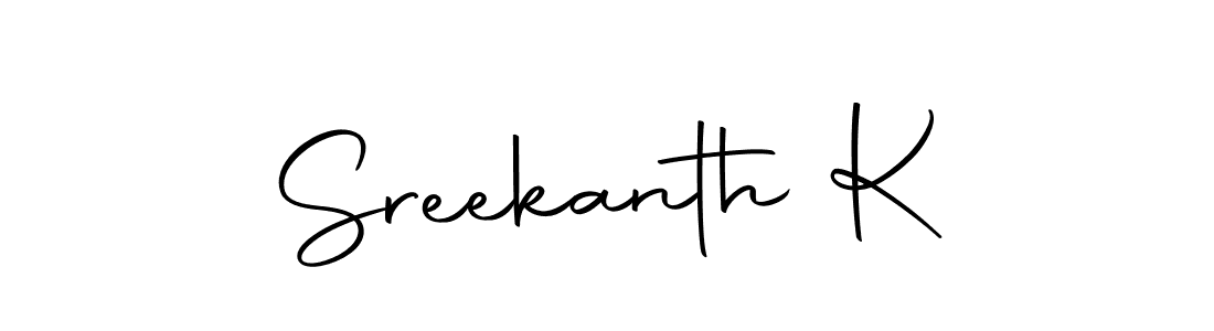 if you are searching for the best signature style for your name Sreekanth K. so please give up your signature search. here we have designed multiple signature styles  using Autography-DOLnW. Sreekanth K signature style 10 images and pictures png