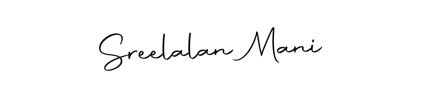 Make a beautiful signature design for name Sreelalan Mani. With this signature (Autography-DOLnW) style, you can create a handwritten signature for free. Sreelalan Mani signature style 10 images and pictures png