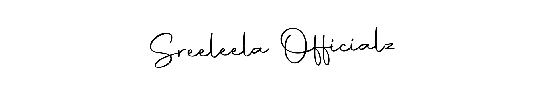 It looks lik you need a new signature style for name Sreeleela Officialz. Design unique handwritten (Autography-DOLnW) signature with our free signature maker in just a few clicks. Sreeleela Officialz signature style 10 images and pictures png