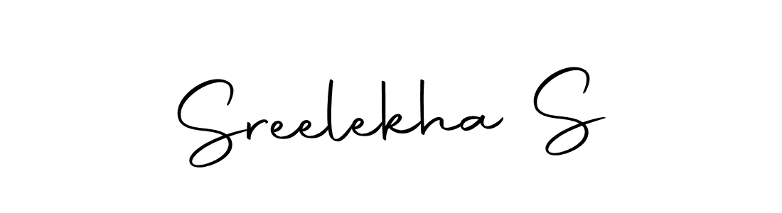 How to make Sreelekha S signature? Autography-DOLnW is a professional autograph style. Create handwritten signature for Sreelekha S name. Sreelekha S signature style 10 images and pictures png