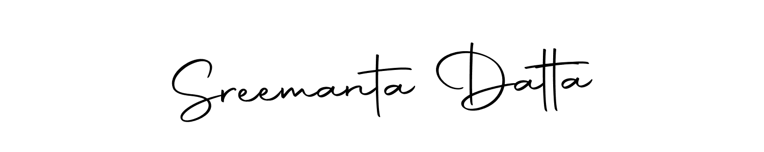 Autography-DOLnW is a professional signature style that is perfect for those who want to add a touch of class to their signature. It is also a great choice for those who want to make their signature more unique. Get Sreemanta Datta name to fancy signature for free. Sreemanta Datta signature style 10 images and pictures png