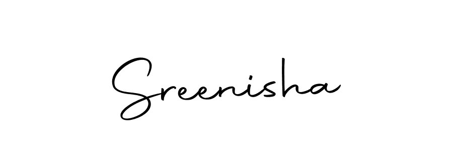 Also we have Sreenisha name is the best signature style. Create professional handwritten signature collection using Autography-DOLnW autograph style. Sreenisha signature style 10 images and pictures png