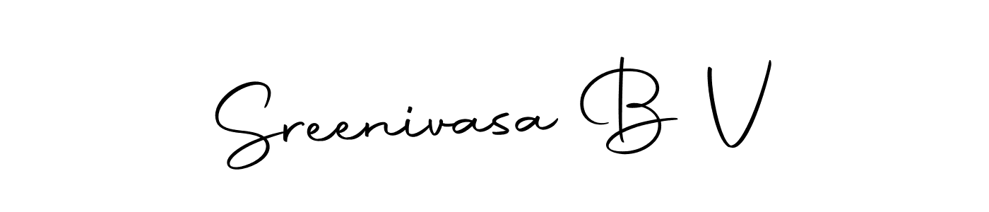 You should practise on your own different ways (Autography-DOLnW) to write your name (Sreenivasa B V) in signature. don't let someone else do it for you. Sreenivasa B V signature style 10 images and pictures png