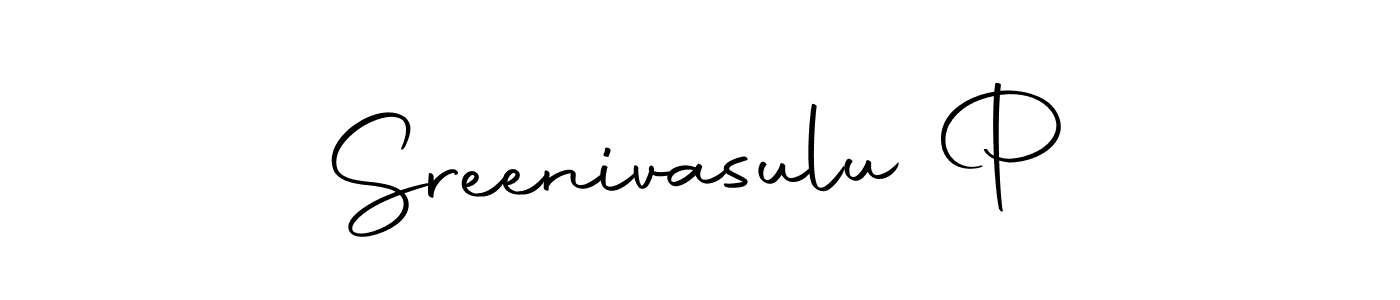 Make a beautiful signature design for name Sreenivasulu P. With this signature (Autography-DOLnW) style, you can create a handwritten signature for free. Sreenivasulu P signature style 10 images and pictures png