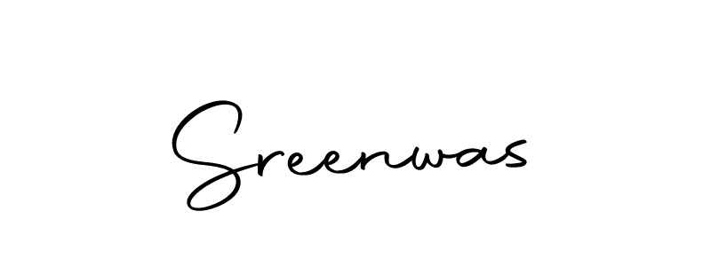 Design your own signature with our free online signature maker. With this signature software, you can create a handwritten (Autography-DOLnW) signature for name Sreenwas. Sreenwas signature style 10 images and pictures png