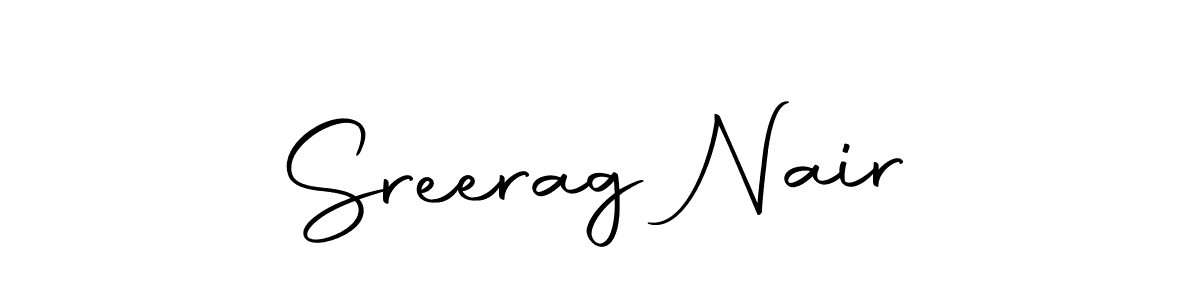 if you are searching for the best signature style for your name Sreerag Nair. so please give up your signature search. here we have designed multiple signature styles  using Autography-DOLnW. Sreerag Nair signature style 10 images and pictures png