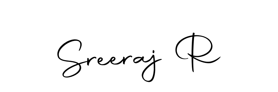 Make a beautiful signature design for name Sreeraj R. With this signature (Autography-DOLnW) style, you can create a handwritten signature for free. Sreeraj R signature style 10 images and pictures png