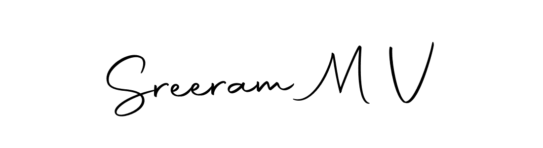 Best and Professional Signature Style for Sreeram M V. Autography-DOLnW Best Signature Style Collection. Sreeram M V signature style 10 images and pictures png