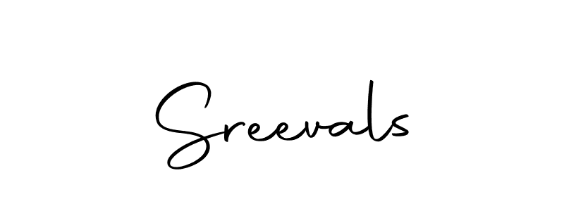 You can use this online signature creator to create a handwritten signature for the name Sreevals. This is the best online autograph maker. Sreevals signature style 10 images and pictures png