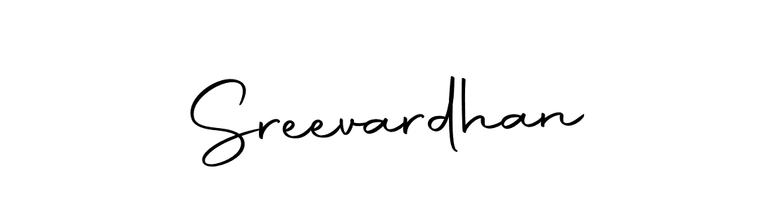 How to make Sreevardhan signature? Autography-DOLnW is a professional autograph style. Create handwritten signature for Sreevardhan name. Sreevardhan signature style 10 images and pictures png