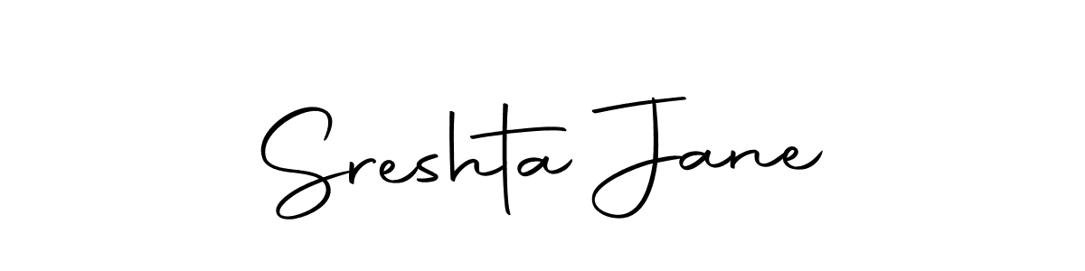 You can use this online signature creator to create a handwritten signature for the name Sreshta Jane. This is the best online autograph maker. Sreshta Jane signature style 10 images and pictures png