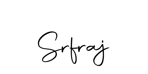 Design your own signature with our free online signature maker. With this signature software, you can create a handwritten (Autography-DOLnW) signature for name Srfraj. Srfraj signature style 10 images and pictures png