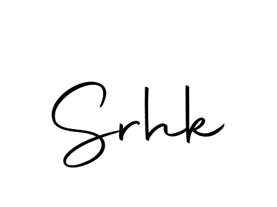 The best way (Autography-DOLnW) to make a short signature is to pick only two or three words in your name. The name Srhk include a total of six letters. For converting this name. Srhk signature style 10 images and pictures png