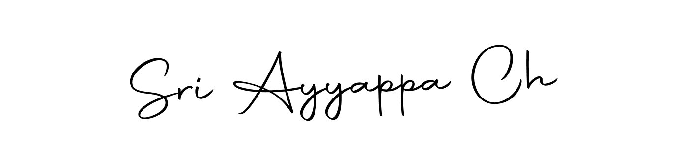 Also we have Sri Ayyappa Ch name is the best signature style. Create professional handwritten signature collection using Autography-DOLnW autograph style. Sri Ayyappa Ch signature style 10 images and pictures png