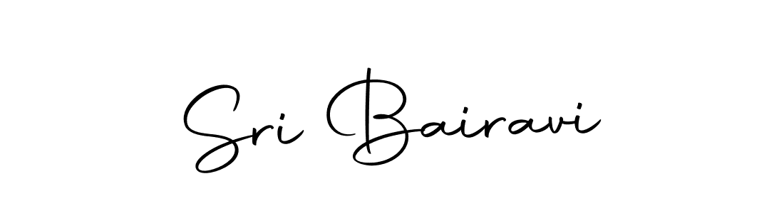 You should practise on your own different ways (Autography-DOLnW) to write your name (Sri Bairavi) in signature. don't let someone else do it for you. Sri Bairavi signature style 10 images and pictures png