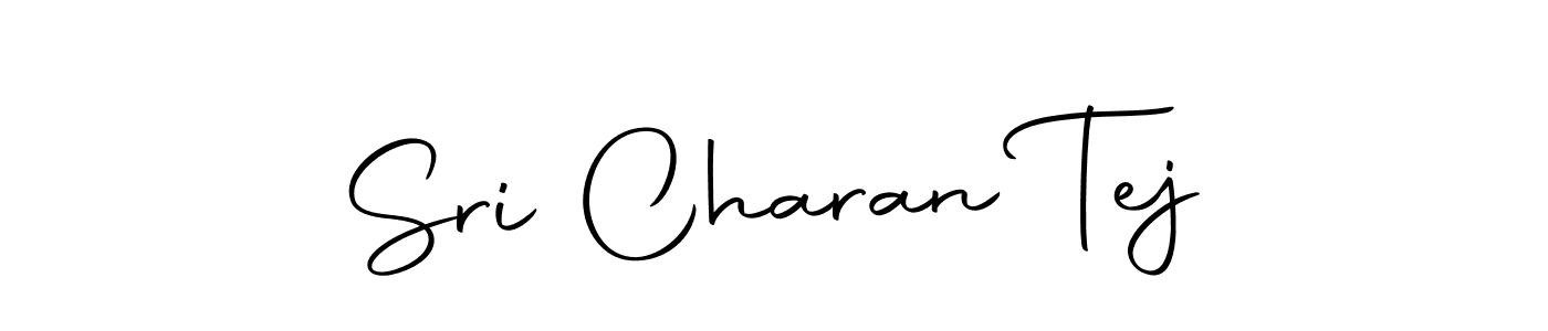 Similarly Autography-DOLnW is the best handwritten signature design. Signature creator online .You can use it as an online autograph creator for name Sri Charan Tej. Sri Charan Tej signature style 10 images and pictures png