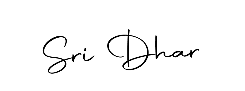 Make a short Sri Dhar signature style. Manage your documents anywhere anytime using Autography-DOLnW. Create and add eSignatures, submit forms, share and send files easily. Sri Dhar signature style 10 images and pictures png