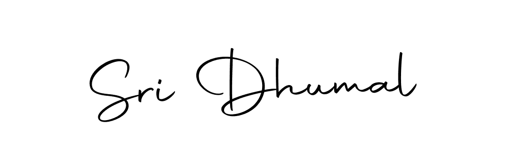Design your own signature with our free online signature maker. With this signature software, you can create a handwritten (Autography-DOLnW) signature for name Sri Dhumal. Sri Dhumal signature style 10 images and pictures png