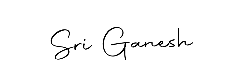 Design your own signature with our free online signature maker. With this signature software, you can create a handwritten (Autography-DOLnW) signature for name Sri Ganesh. Sri Ganesh signature style 10 images and pictures png