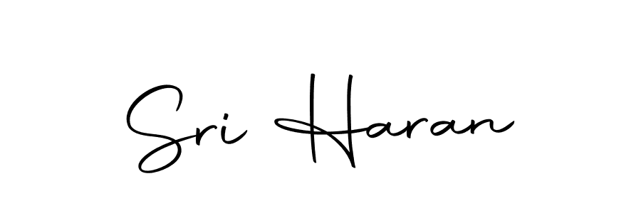 Make a beautiful signature design for name Sri Haran. With this signature (Autography-DOLnW) style, you can create a handwritten signature for free. Sri Haran signature style 10 images and pictures png