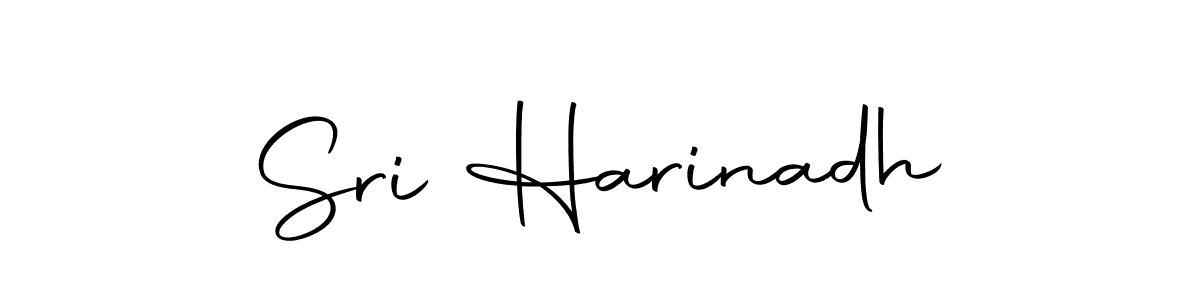 Make a beautiful signature design for name Sri Harinadh. With this signature (Autography-DOLnW) style, you can create a handwritten signature for free. Sri Harinadh signature style 10 images and pictures png