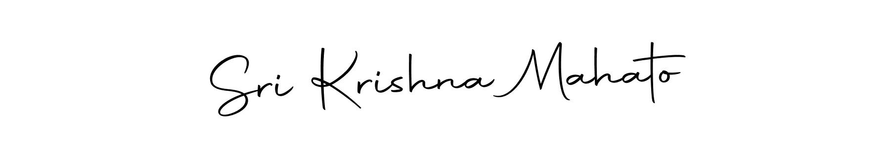 Create a beautiful signature design for name Sri Krishna Mahato. With this signature (Autography-DOLnW) fonts, you can make a handwritten signature for free. Sri Krishna Mahato signature style 10 images and pictures png