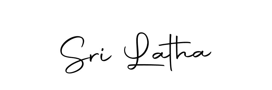 Create a beautiful signature design for name Sri Latha. With this signature (Autography-DOLnW) fonts, you can make a handwritten signature for free. Sri Latha signature style 10 images and pictures png