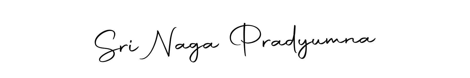 Make a beautiful signature design for name Sri Naga Pradyumna. With this signature (Autography-DOLnW) style, you can create a handwritten signature for free. Sri Naga Pradyumna signature style 10 images and pictures png