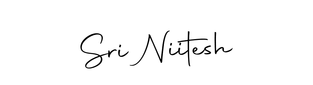 Create a beautiful signature design for name Sri Niitesh. With this signature (Autography-DOLnW) fonts, you can make a handwritten signature for free. Sri Niitesh signature style 10 images and pictures png