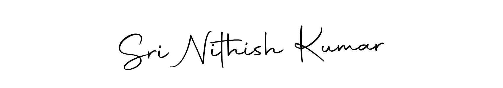 Here are the top 10 professional signature styles for the name Sri Nithish Kumar. These are the best autograph styles you can use for your name. Sri Nithish Kumar signature style 10 images and pictures png