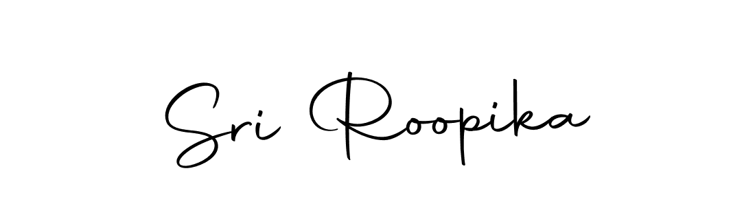 How to make Sri Roopika signature? Autography-DOLnW is a professional autograph style. Create handwritten signature for Sri Roopika name. Sri Roopika signature style 10 images and pictures png