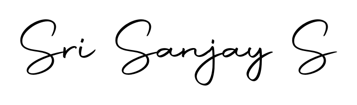 Achieve flawless digital penmanship with Sri Sanjay S name in Autography-DOLnW font. The perfect tool for creating online signatures. Sri Sanjay S signature style 10 images and pictures png