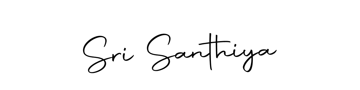 You can use this online signature creator to create a handwritten signature for the name Sri Santhiya. This is the best online autograph maker. Sri Santhiya signature style 10 images and pictures png