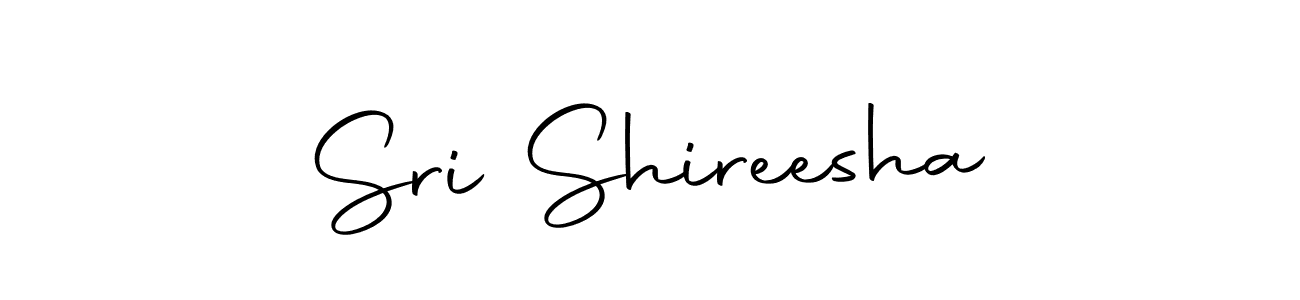 Create a beautiful signature design for name Sri Shireesha. With this signature (Autography-DOLnW) fonts, you can make a handwritten signature for free. Sri Shireesha signature style 10 images and pictures png