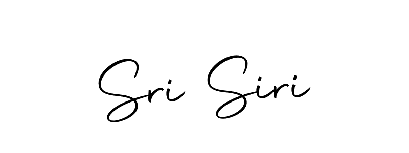 Make a beautiful signature design for name Sri Siri. With this signature (Autography-DOLnW) style, you can create a handwritten signature for free. Sri Siri signature style 10 images and pictures png